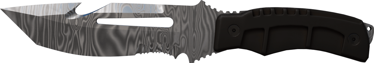 Preview image 2 of ★ Coltello da sopravvivenza | Damascus Steel (Nuovo di fabbrica)