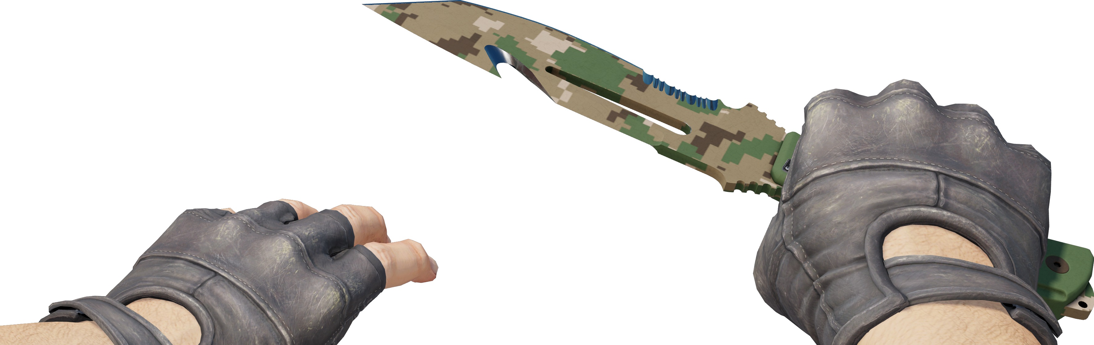 Preview image 4 of ★ Coltello da sopravvivenza | Forest DDPAT (Nuovo di fabbrica)