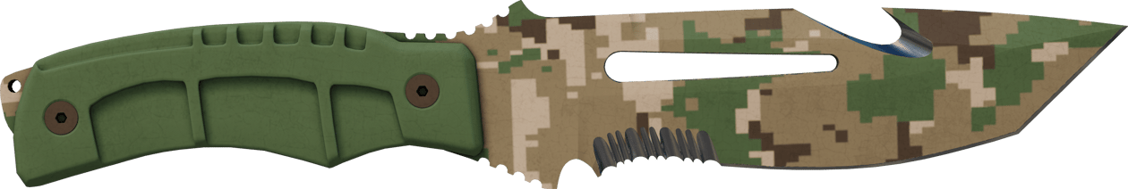 Preview image 1 of 求生匕首（★） | 森林 DDPAT (略有磨损)