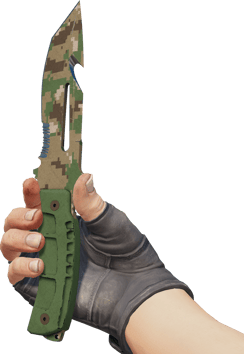 Preview image 3 of ★ มีดเซอร์ไวเวอร์ | Forest DDPAT (มีรอยถลอกอย่างมาก)