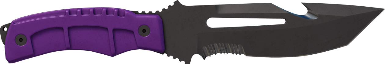 Preview image 1 of ★ Nóż survivalowy | Ultrafiolet (po testach bojowych)