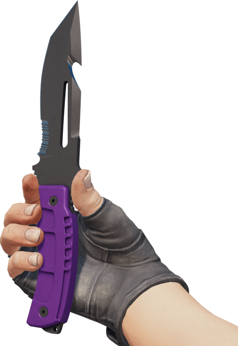 Preview image 3 of ★ Couteau de survie | Ultraviolet (Très peu usée)