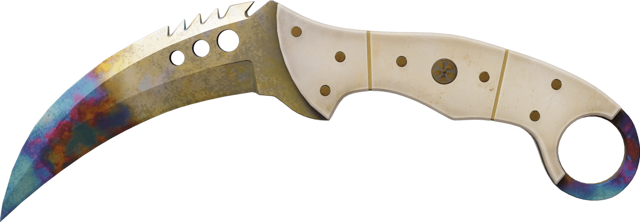 Preview image 1 of ★ Talon Knife | Stal nawęglana (po ciężkich walkach)