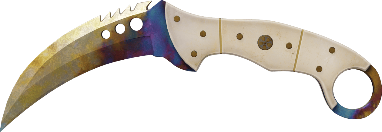 Preview image 1 of ★ Coltello Talon | Case Hardened (Consumato)