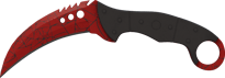 Talon Knife | Crimson Web image