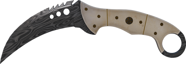 ★ Talon Knife | Damascus Steel (Battle-Scarred)