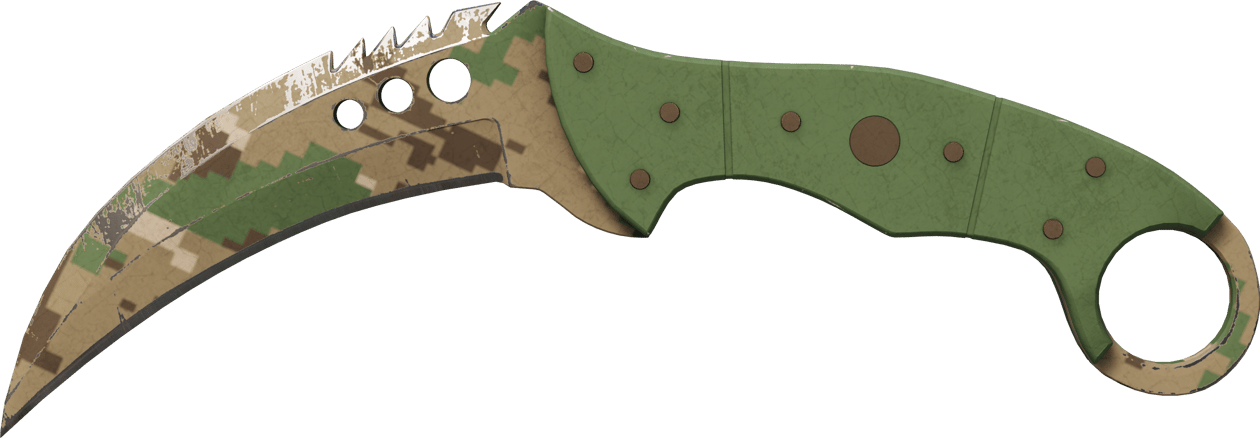 Preview image 1 of ★ Faca Talon | Forest DDPAT (Testado no Terreno)