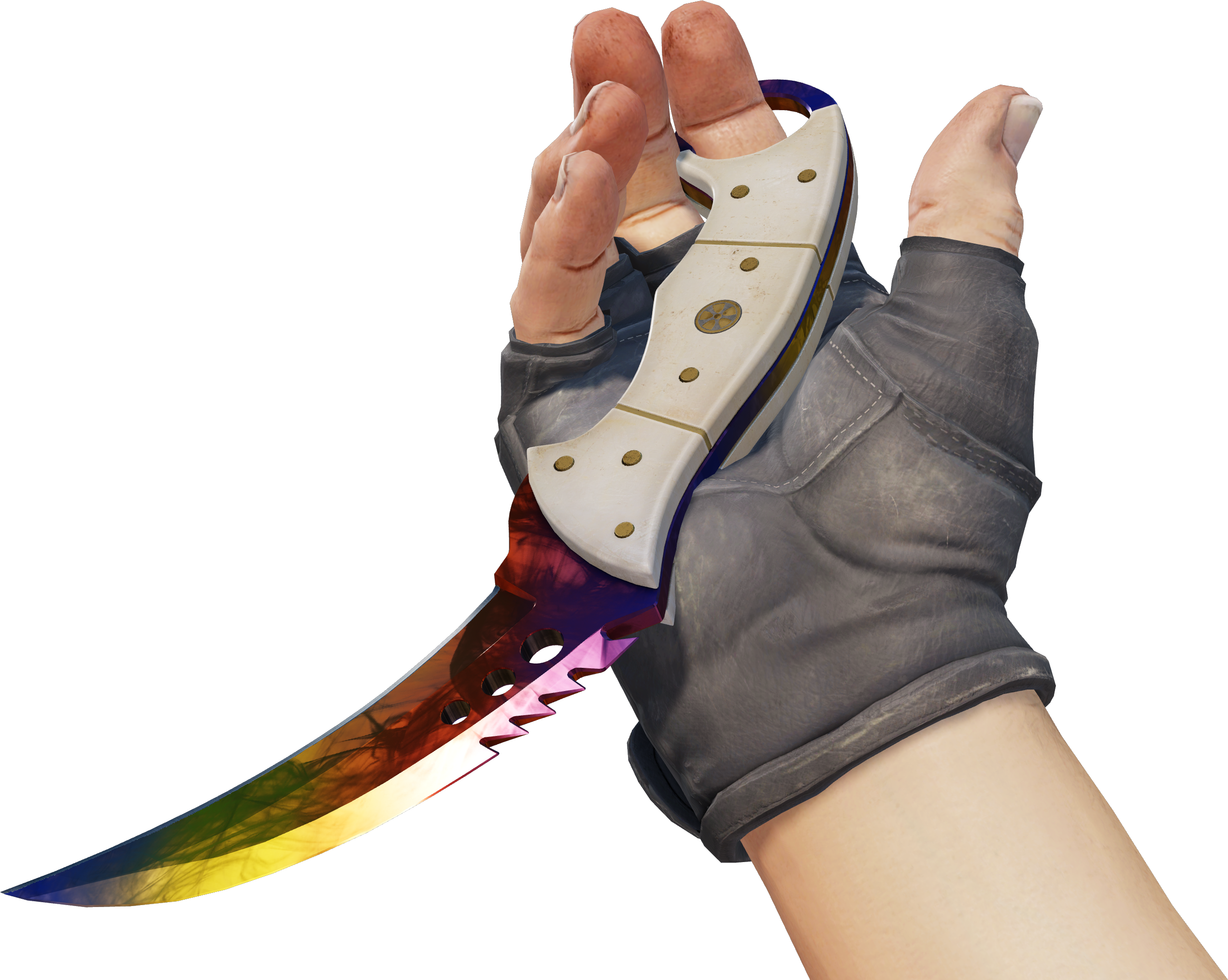 Preview image 3 of ★ Talon Knife | Marble Fade (Factory New)
