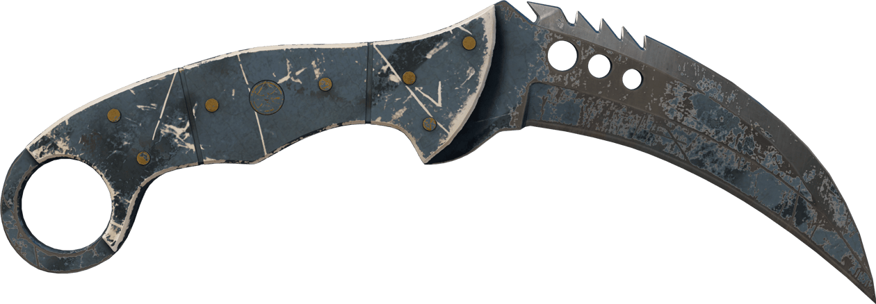 Preview image 2 of ★ 탈론 칼 | 검은색 줄무늬 (전투로 닳고 닳은)