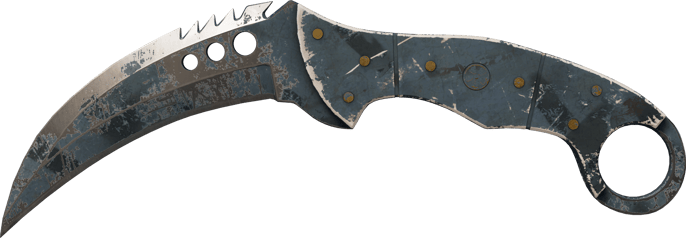 ★ 탈론 칼 | 검은색 줄무늬 (전투로 닳고 닳은)