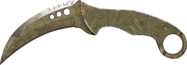 ★ Talon Knife | Safari Mesh (Battle-Scarred)