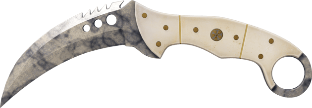 ★ 锯齿爪刀 | 人工染色 (破损不堪)