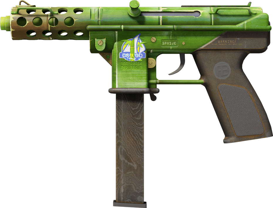 Preview image 1 of Tec-9 | 대나무 (전투로 닳고 닳은)