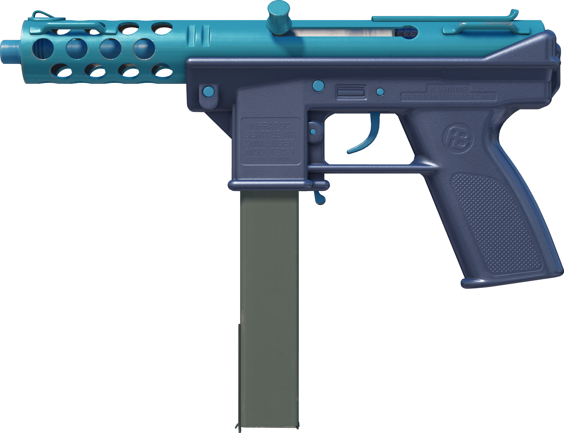 Tec-9 | Blue Blast - Skins Wiki