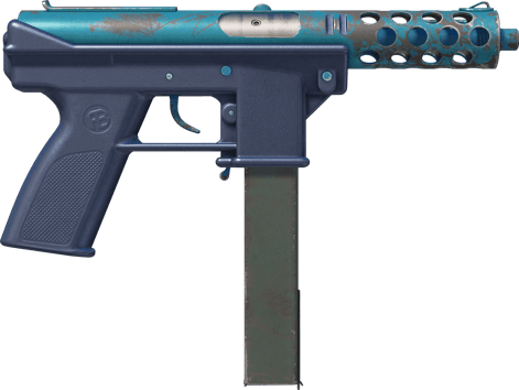 Preview image 2 of Tec-9 | Explosión azul (Bastante desgastado)
