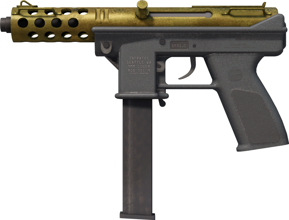 Preview image 1 of Tec-9 | Pirinç (Savaş Görmüş)