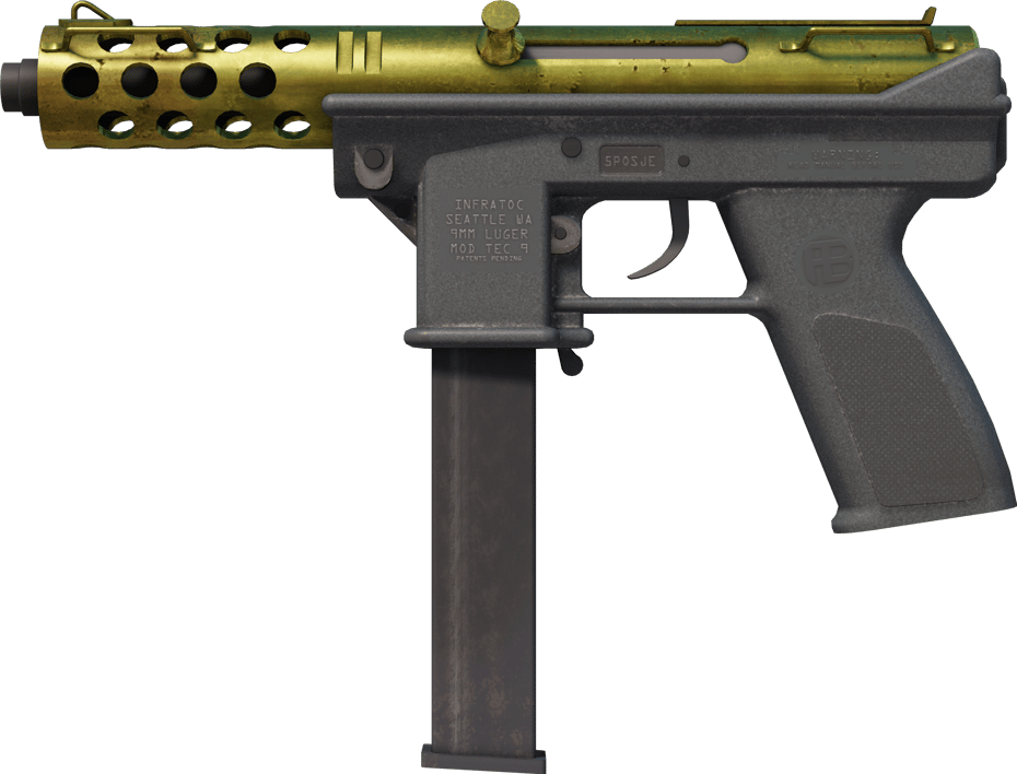 Preview image 1 of Tec-9 | 黃銅 (戰場實測)