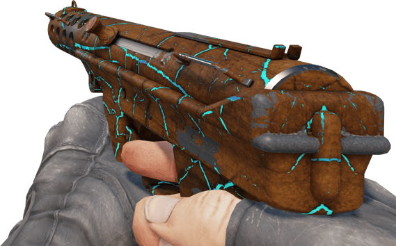 Preview image 3 of Tec-9 | Pęknięty opal (po ciężkich walkach)