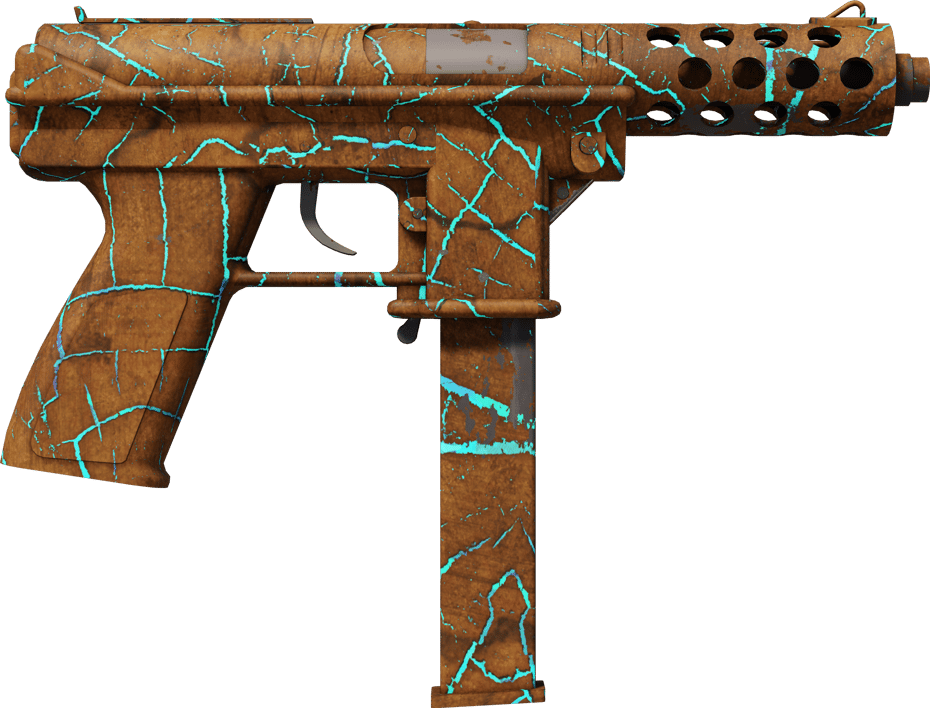 Preview image 2 of Tec-9 | Cracked Opal (FT - Qua thực chiến)