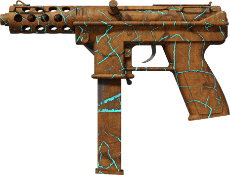 Tec-9 | Cracked Opal (Testado no Terreno)