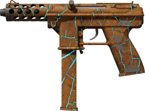Tec-9 | Pęknięty opal (mocne zużycie)