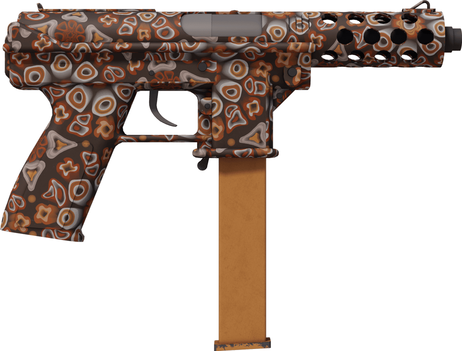 Preview image 2 of Tec-9 | Orange Murano (Minimal Wear)
