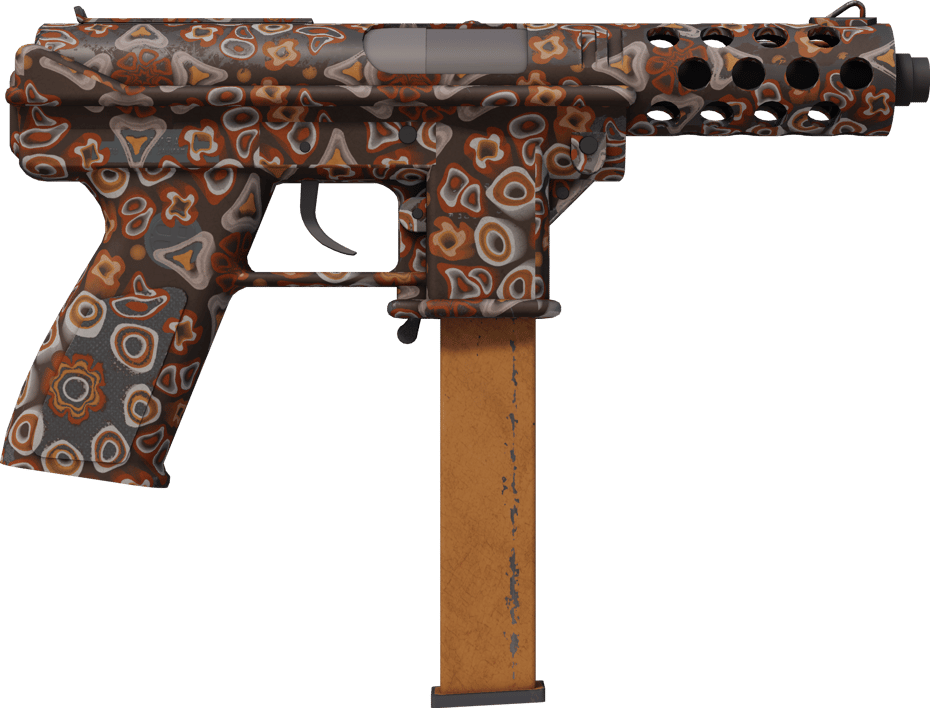 Preview image 2 of Tec-9 | Orange Murano (Well-Worn)