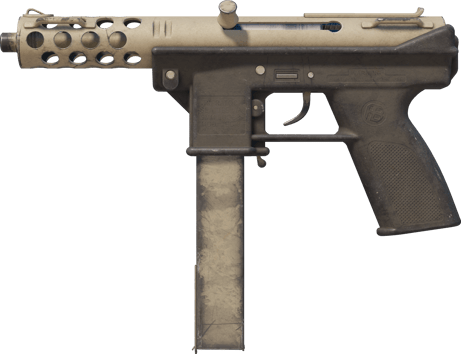 Tec-9 | Raw Ceramic (戦いで傷ついた)