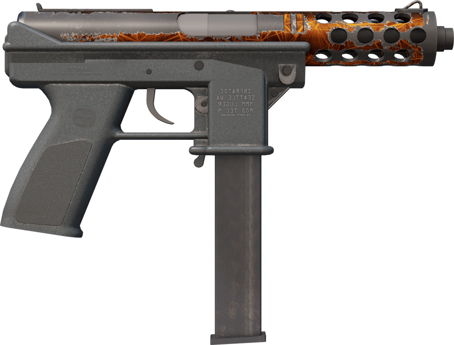 Preview image 2 of Tec-9 | Red Quartz (มีรอยถลอกอย่างมาก)