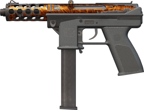 Tec-9 | Red Quartz (かなり摩耗)