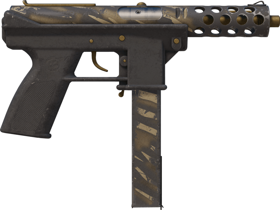 Preview image 2 of Tec-9 | Tiger Stencil (Battle-Scarred)