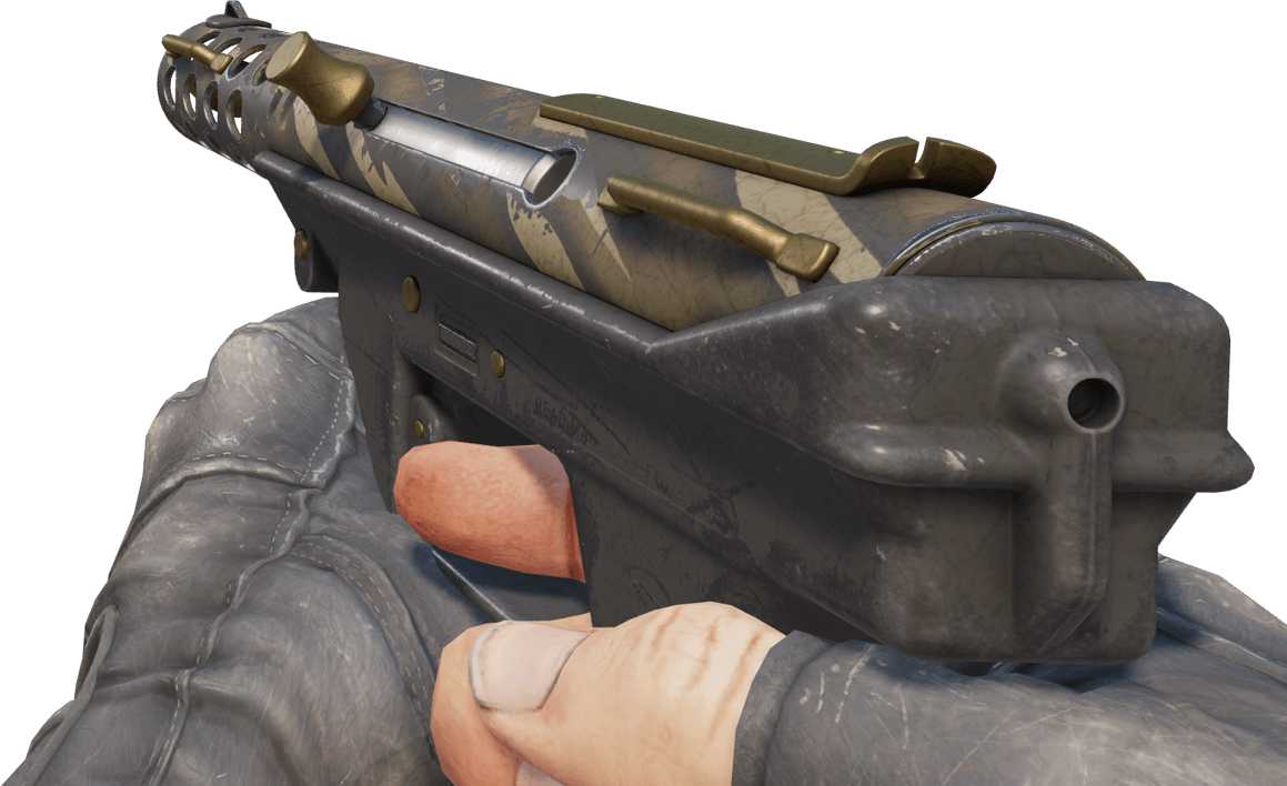 Preview image 3 of Tec-9 | Tiger Stencil (Battle-Scarred)