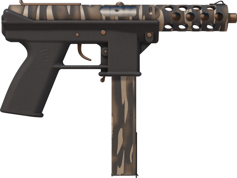 Preview image 2 of Tec-9 | Tiger Stencil (Field-Tested)