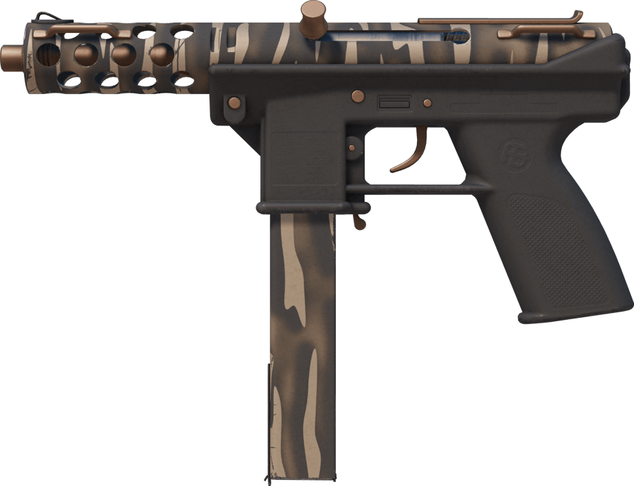 Preview image 1 of Tec-9 | Tiger Stencil (Field-Tested)