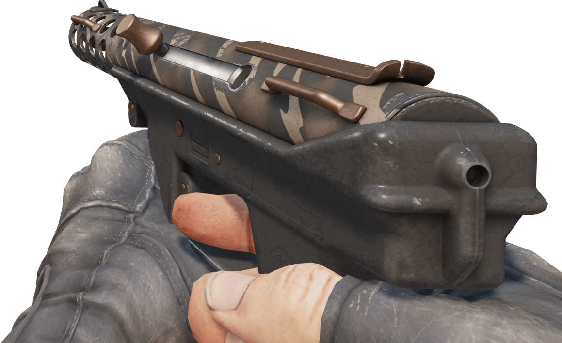 Preview image 3 of Tec-9 | Tiger Stencil (Well-Worn)