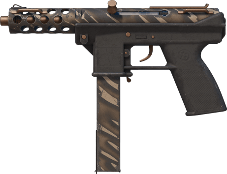 Tec-9 | 虎纹模板 (破损不堪)
