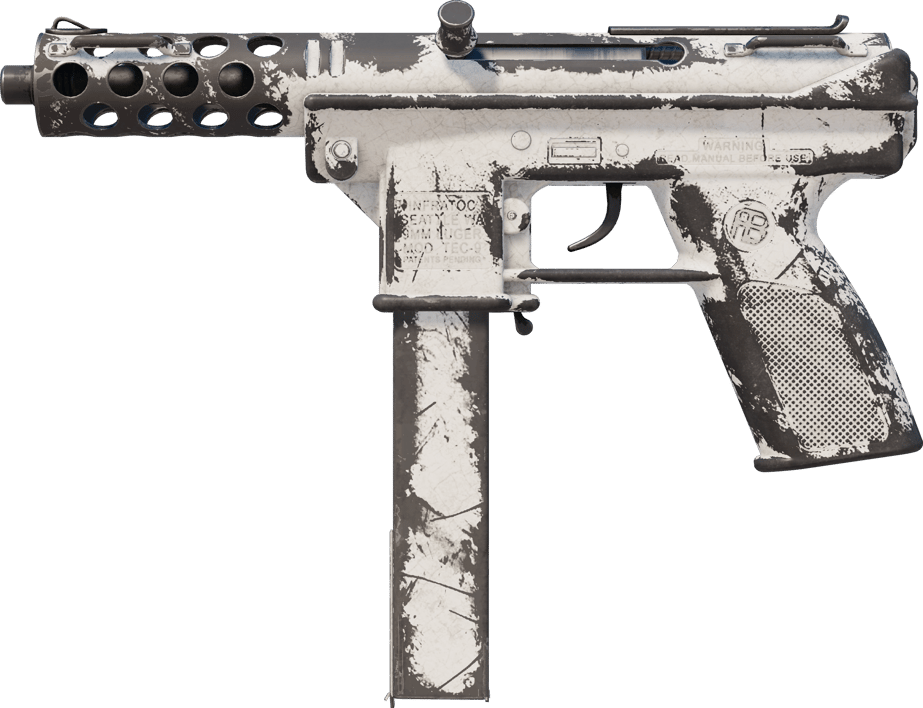 Preview image 1 of Tec-9 | Vitivalkoinen (Reissussa rähjääntynyt)