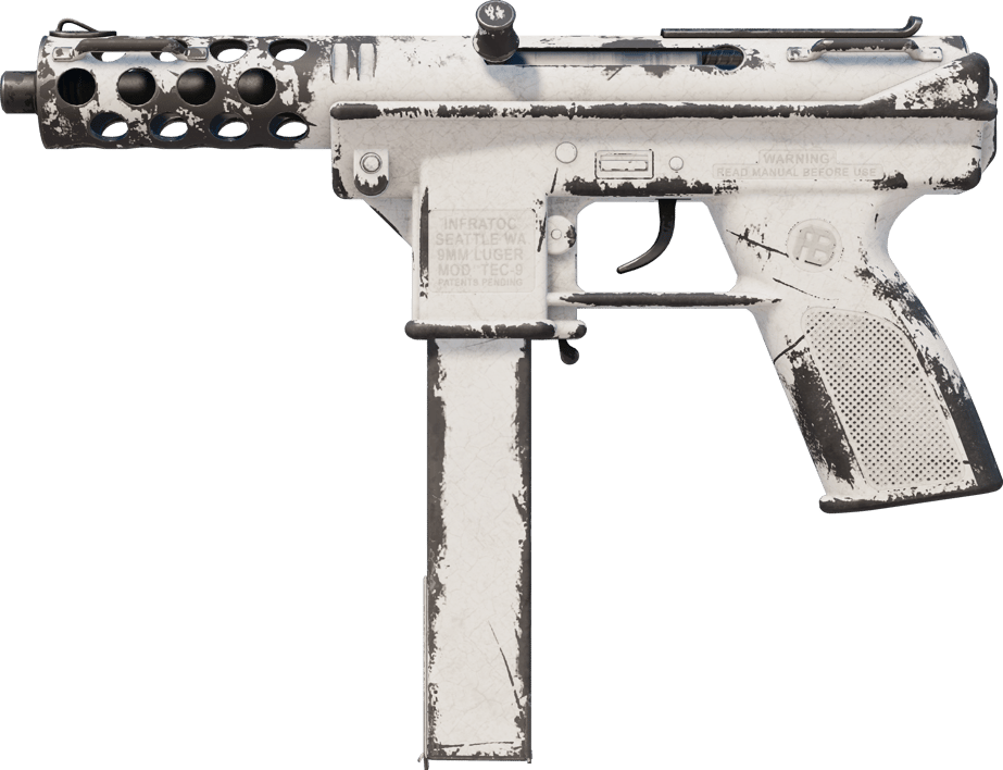 Preview image 1 of Tec-9 | Whiteout (Well-Worn)