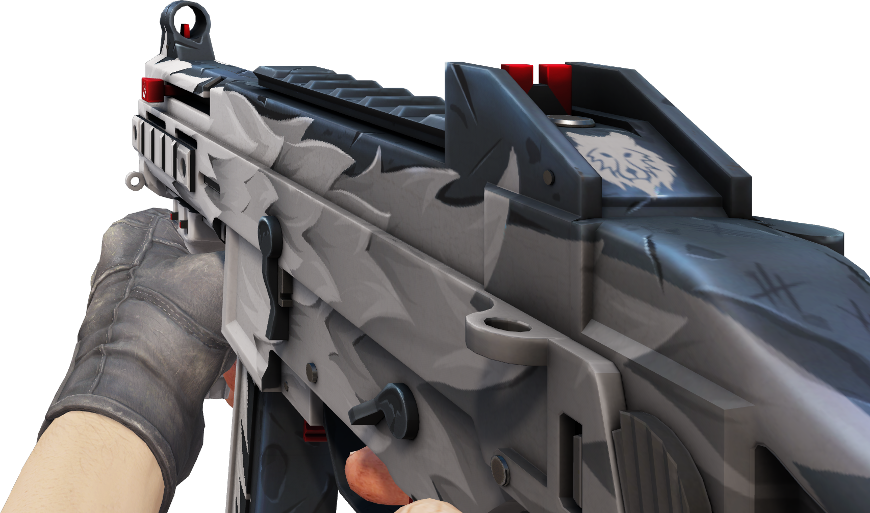 Preview image 4 of UMP-45 | Arctic Wolf (Factory New)