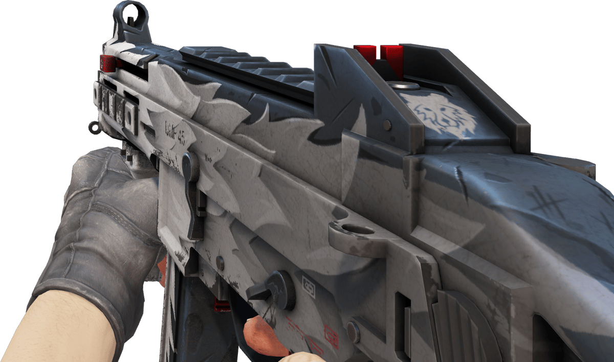 Preview image 3 of UMP-45 | 极地孤狼 (破损不堪)