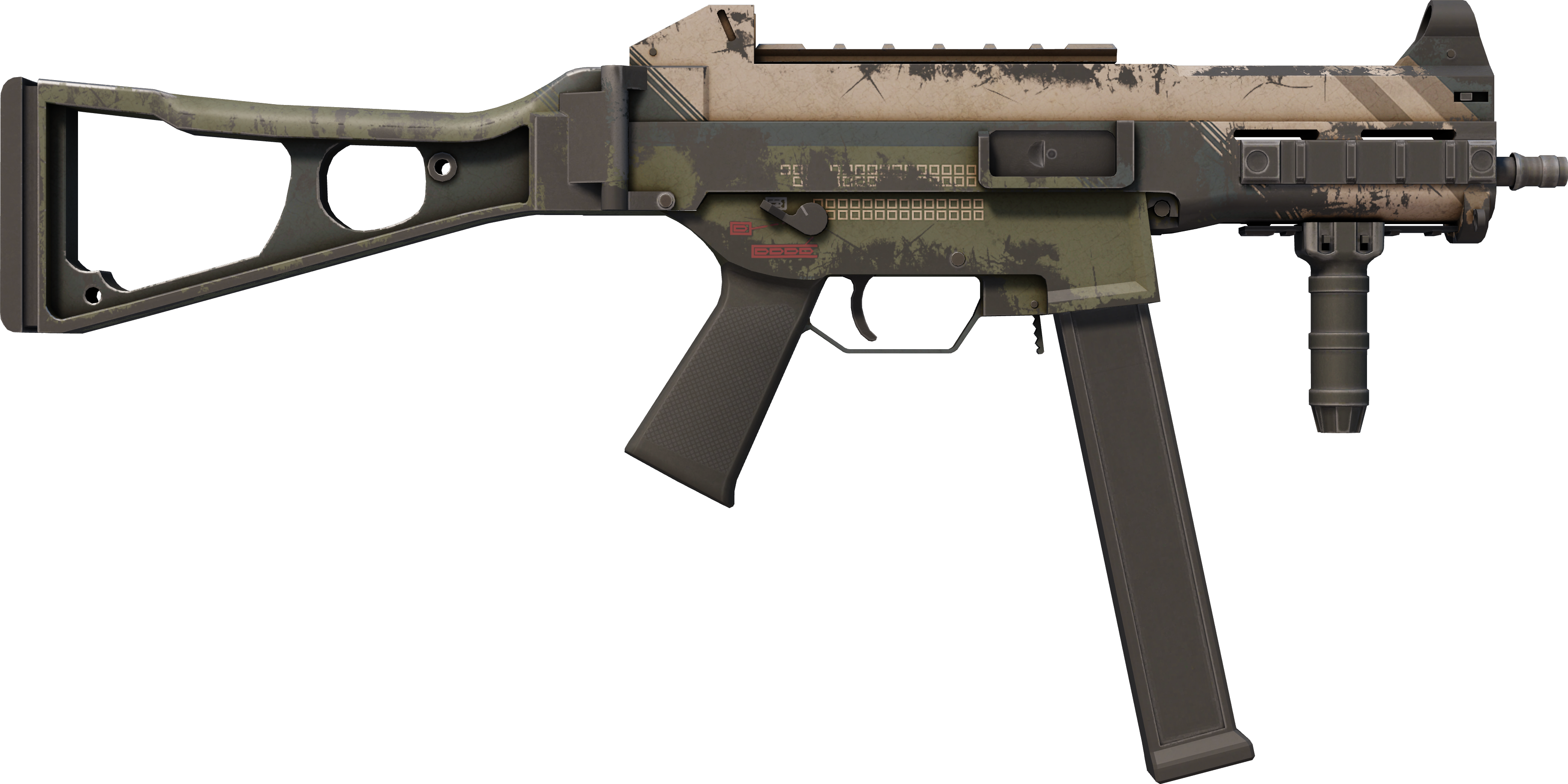 Preview image 2 of UMP-45 | Corporal (Battle-Scarred)