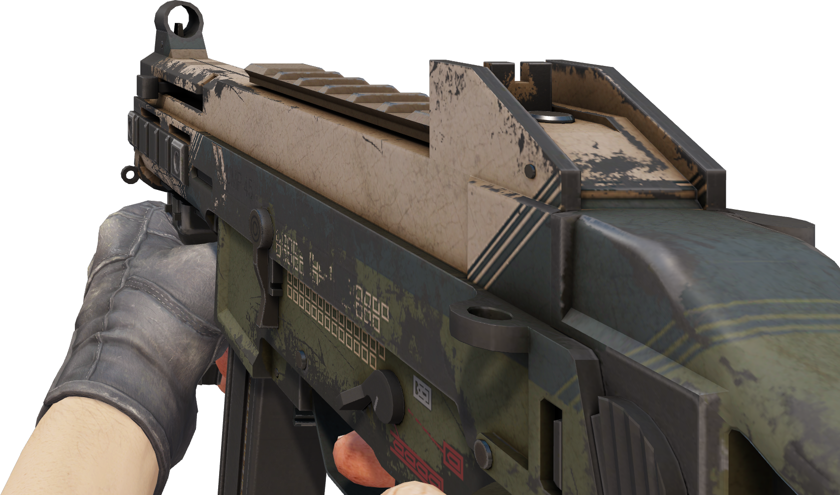 Preview image 4 of UMP-45 | Corporal (Battle-Scarred)