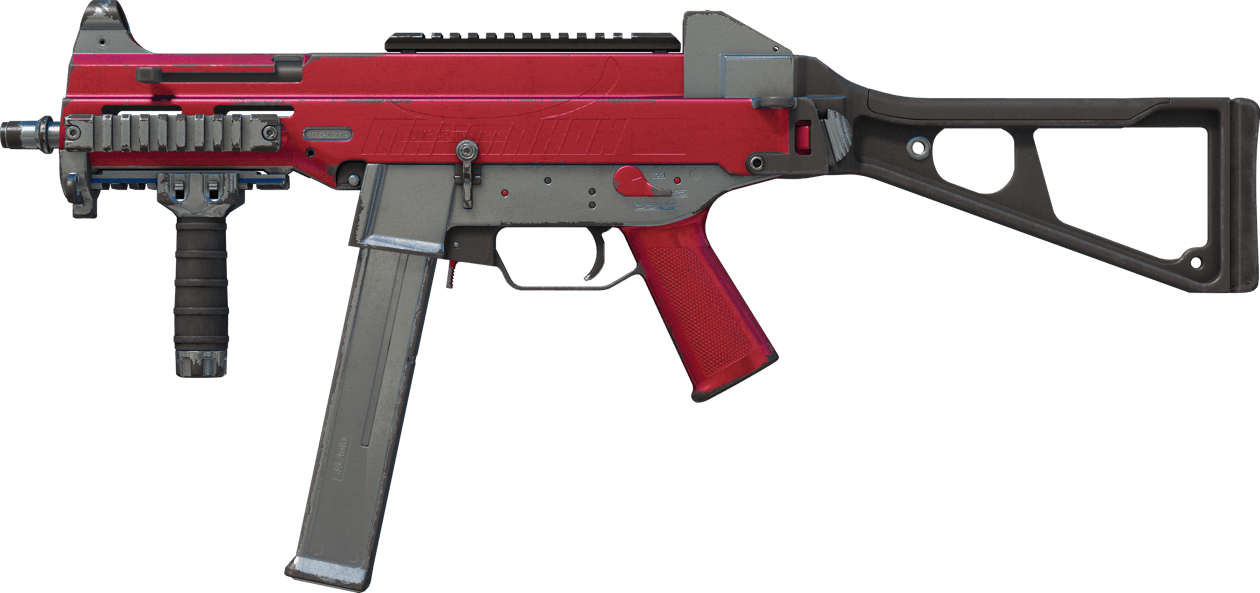 Preview image 1 of UMP-45 | Crimson Foil (かなり摩耗)