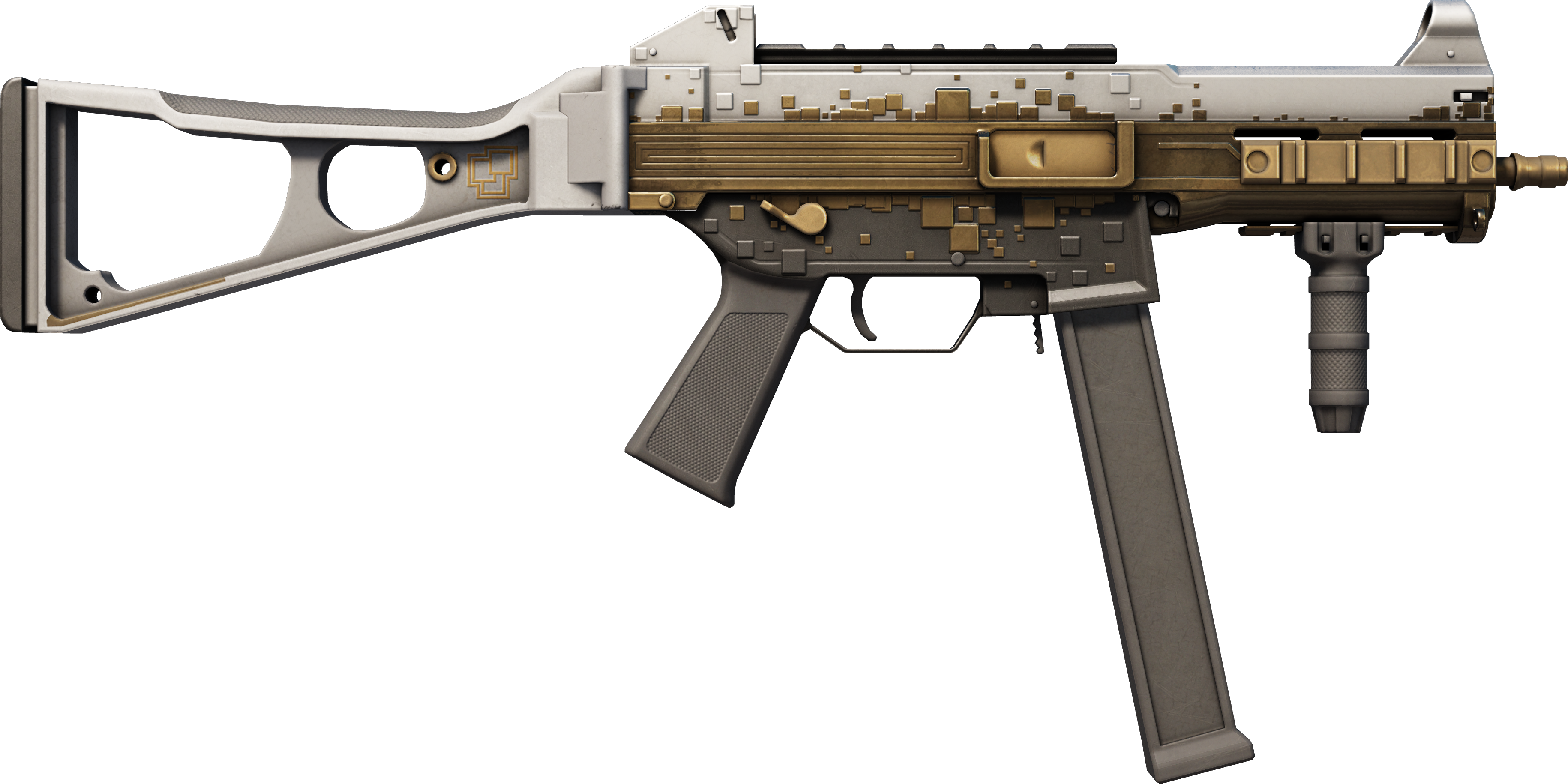 Preview image 2 of UMP-45 | Gold Bismuth (Field-Tested)
