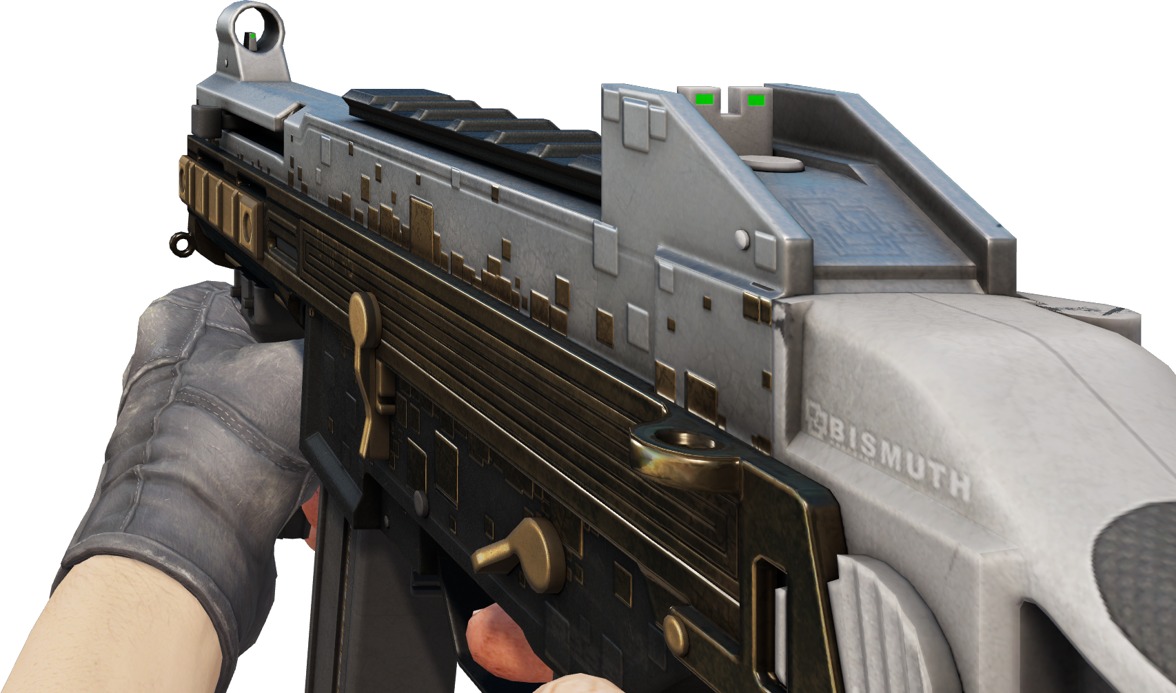 Preview image 3 of UMP-45 | Gold Bismuth (Field-Tested)