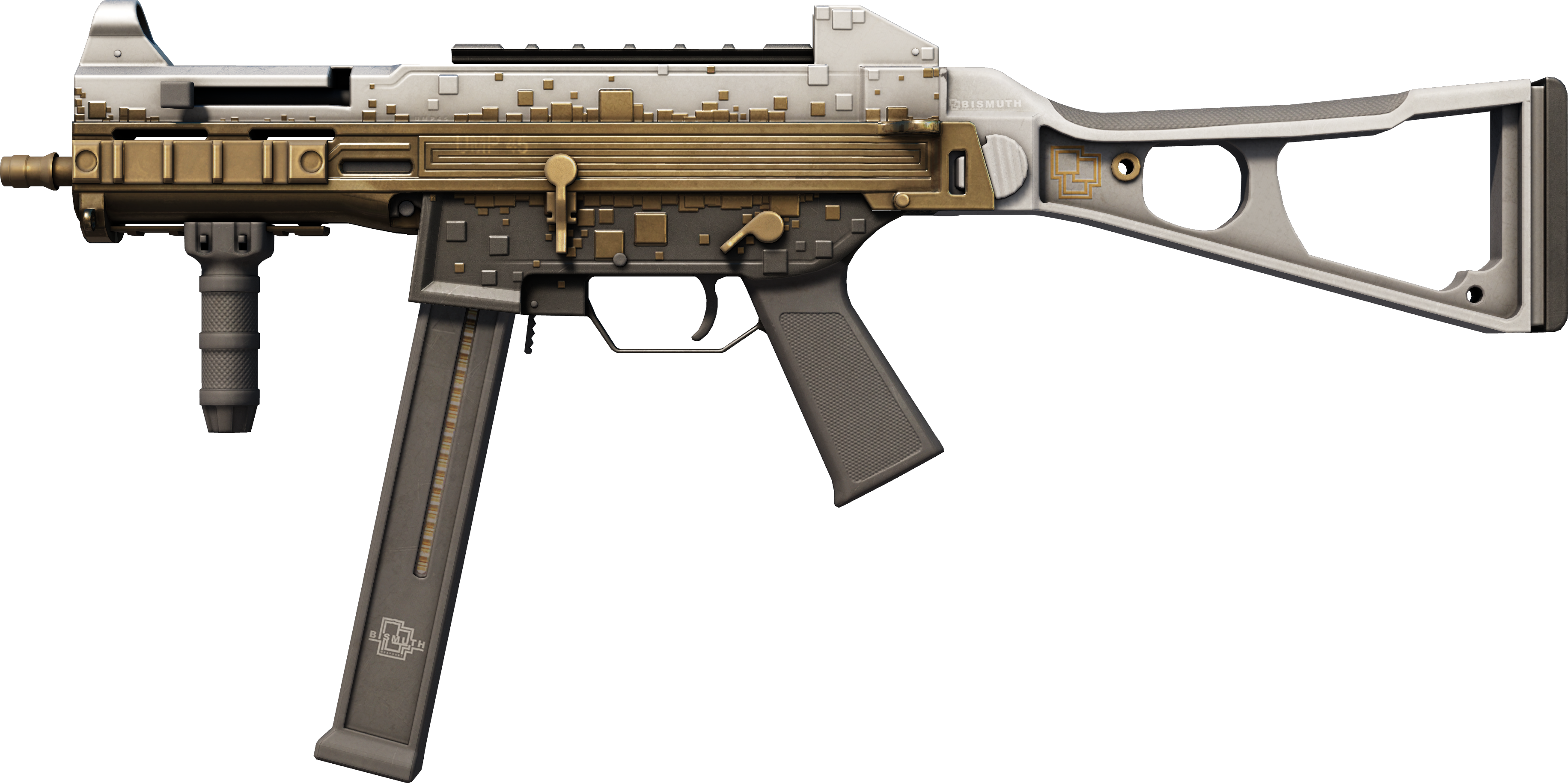 Preview image 1 of UMP-45 | Gold Bismuth (Field-Tested)