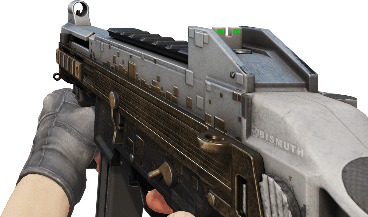 Preview image 3 of UMP-45 | 골드 비스무트 (꽤 닳은)