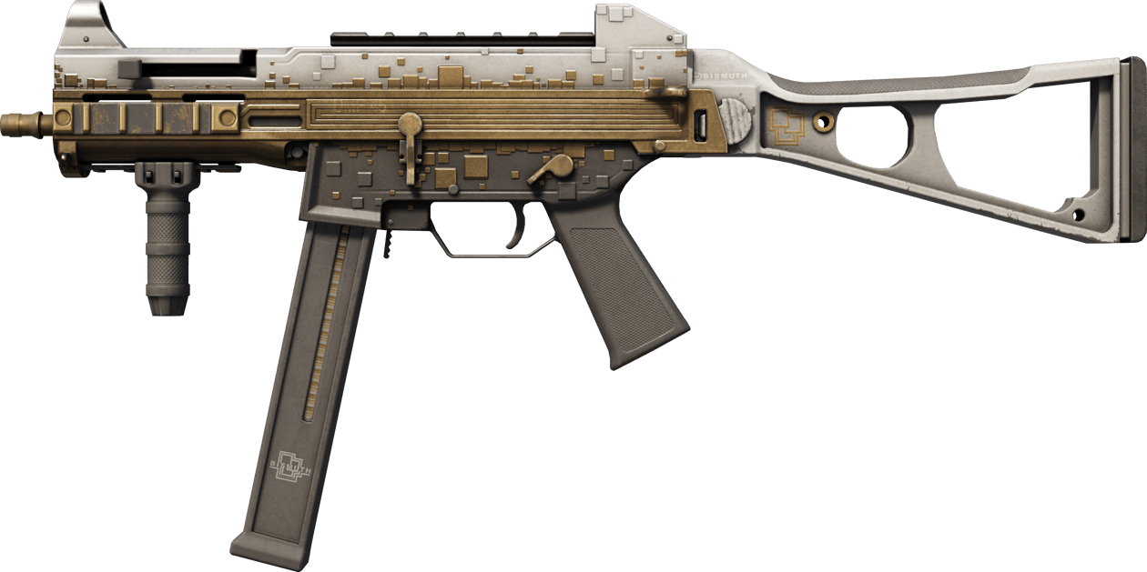 Preview image 1 of UMP-45 | 골드 비스무트 (꽤 닳은)