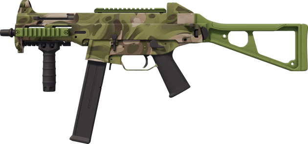 UMP-45 | Green Swirl (Original de Fábrica)
