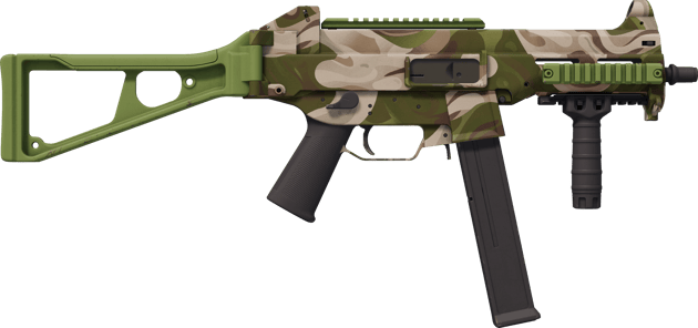 Preview image 2 of UMP-45 | Green Swirl (Com Pouco Uso)